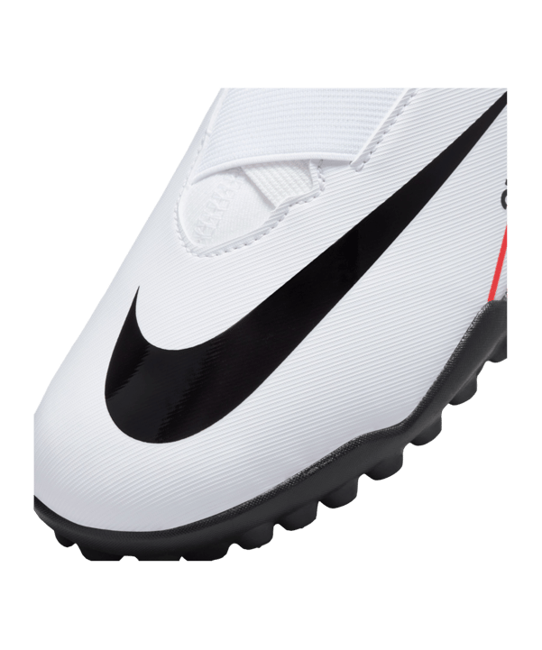 Nike Jr Air Zoom Mercurial Vapor XV Academy TF Ready Kids Rot Weiss Schwarz F600 - rot