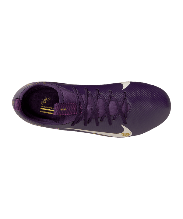 Nike Jr Air Zoom Mercurial Vapor XVI Academy FG/MG Kylian Mbappe Signature Kids Lila F500 - lila