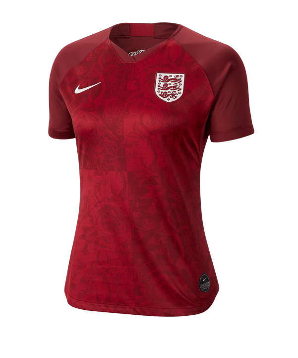 Nike England Trikot Away Damen WM 2019 Rot F677 - rot