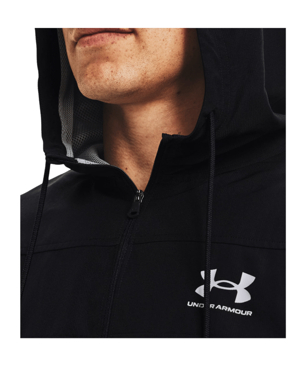 Under Armour Sportstyle Windbreaker Schwarz F003 - schwarz