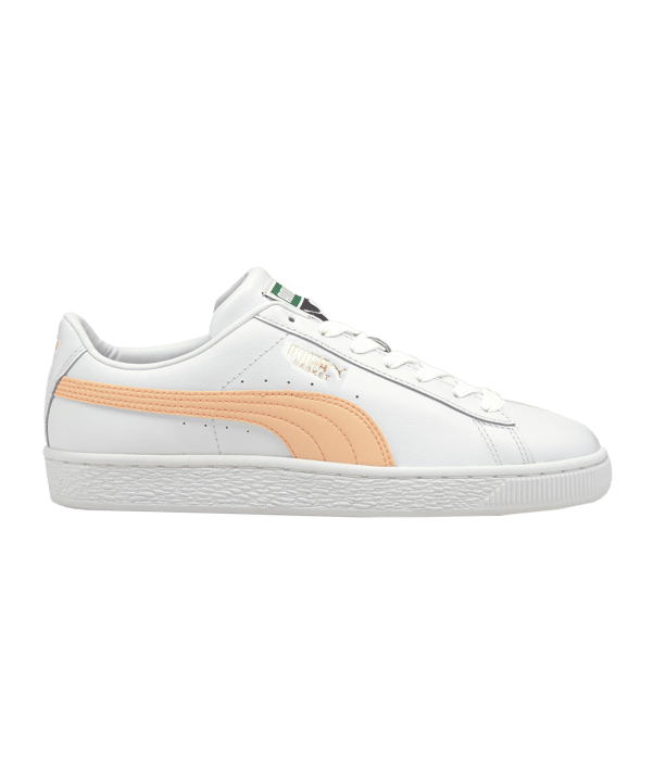 PUMA Basket Classic XXI Weiss Gelb F14 - weiss