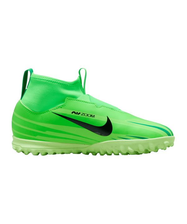 Nike Jr Air Zoom Mercurial Superfly IX Academy TF Dream Speed 8 Kids Grün Schwarz F300 - gruen
