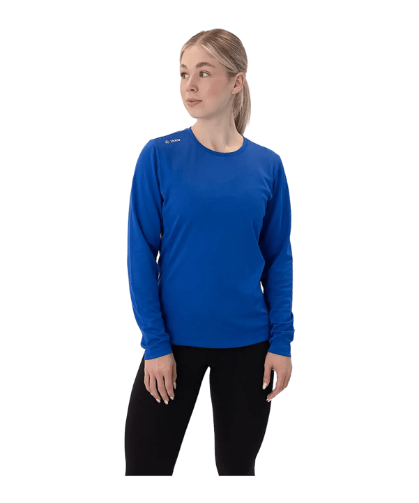 JAKO Felpa Donna Blu C004 - blu