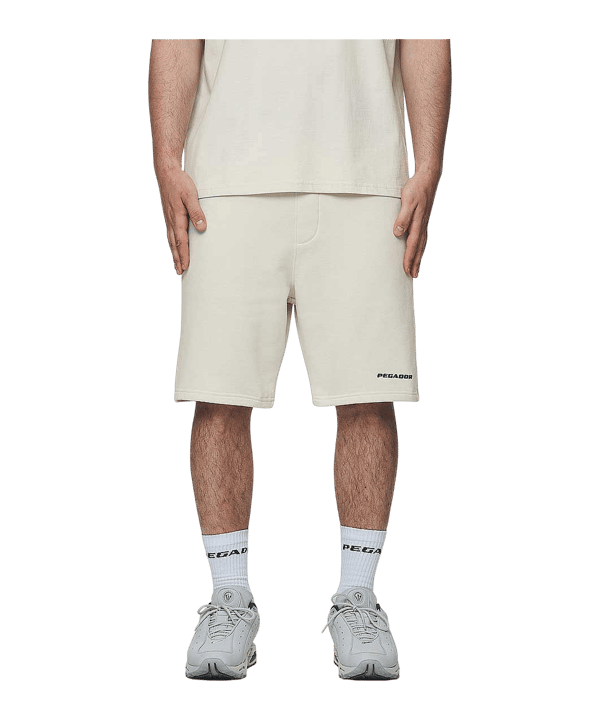 Pegador Logo Heavy Short Beige - beige