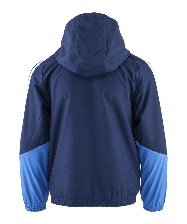 adidas FC Schalke 04 Team Regenjacke Kids Blau - blau