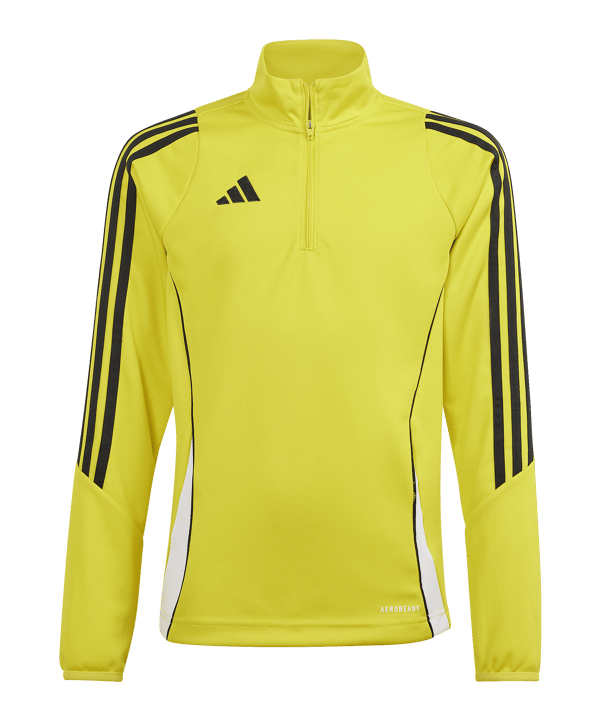 adidas Tiro 24 Trainingstop Kids Gelb Weiss - gelb