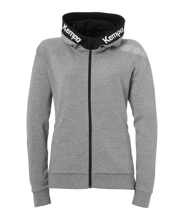 Kempa Veste à capuche Gris C05 - gris