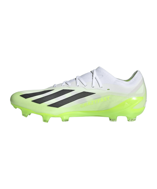 adidas X Crazyfast.1 AG Crazyrush Weiss Schwarz Gelb - weiss