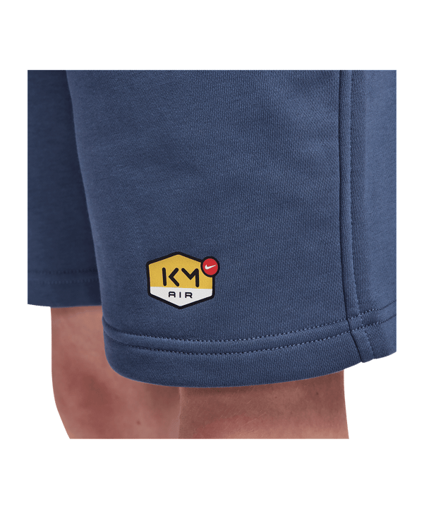 Nike Club Fleece Kylian Mbappe Short Kids Blau F461 - blau