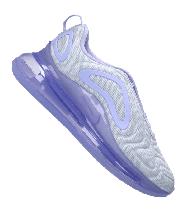 Nike Air Max 720 Sneaker Damen Weiss Lila F009 - weiss