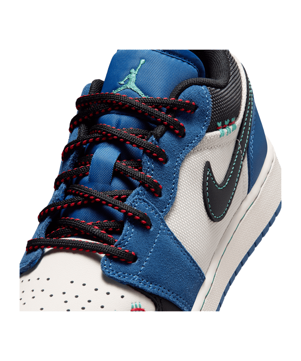 Jordan Air 1 Low SE Bambini Blu C400 - blu