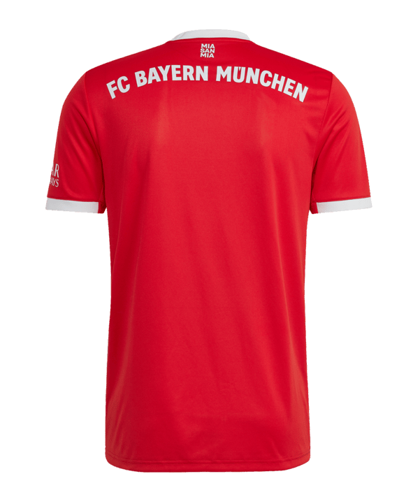 adidas FC Bayern München Trikot Home 2022/2023 Rot Weiss - rot