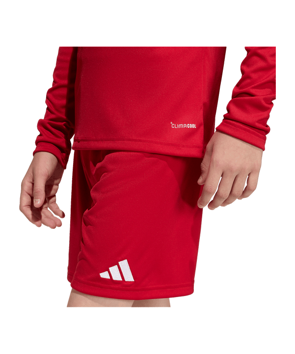 adidas Entrada 26 Trikot Langarm Kids Rot - rot