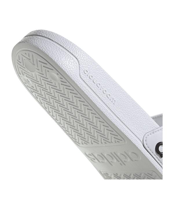 adidas Cloudfoam Adilette Shower Regular Weiss - weiss