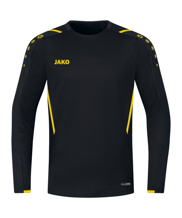 JAKO Challenge Sweatshirt Schwarz Gelb F803 - schwarz