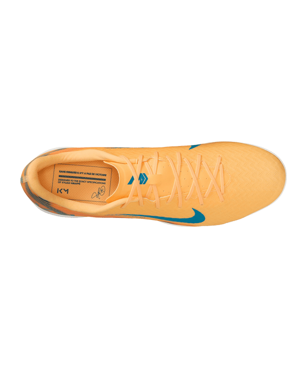 Nike Air Zoom Mercurial Vapor XVI Academy IN Kylian Mbappe Signature Orange F801 - orange