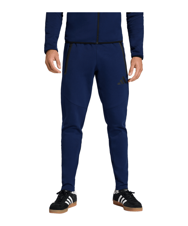 adidas Tiro Travel Jogginghose Dunkelblau