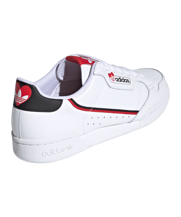 adidas Originals Continental 80 Weiss Schwarz - weiss