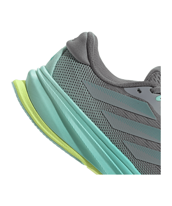 adidas Damen Supernova Rise 2 Laufschuh Grau - grau