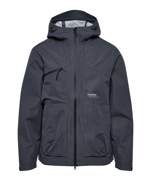 Hummel Waterproof 2.5L Shell Jacke Grau F2366 - grau
