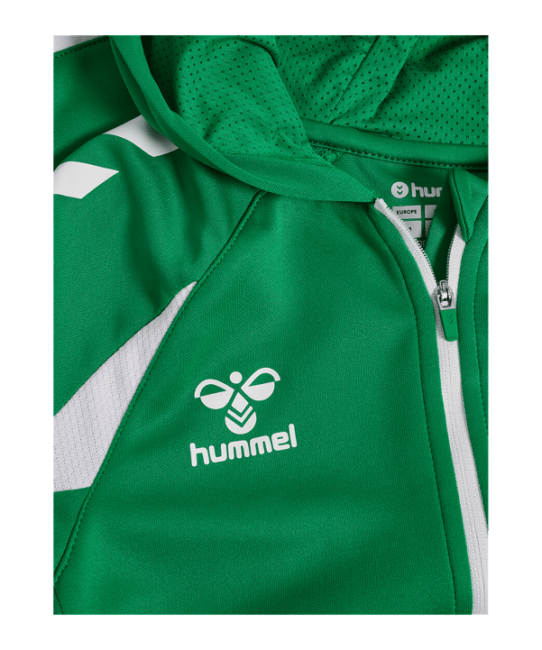 hummel Core 2.0 Kapuzenjacke Kids Grün F6129 - gruen