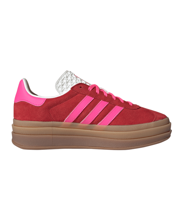 adidas Originals Gazelle Bold Damen Rot Pink - rot