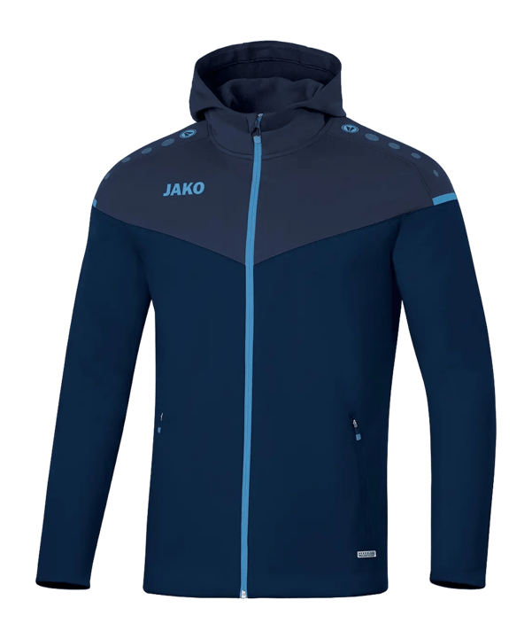 JAKO Champ 2.0 Jas met capuchon Blauw K095 - blauw