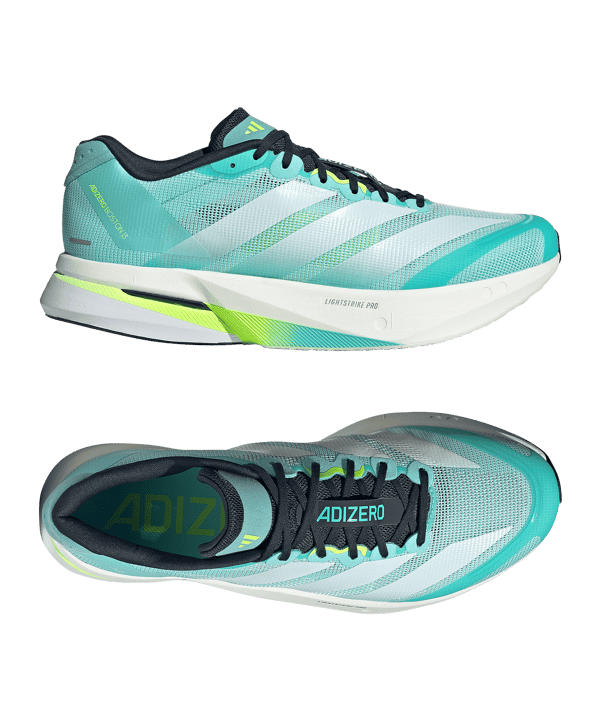 adidas Adizero Boston 13 EQT Laufschuh Blau - blau