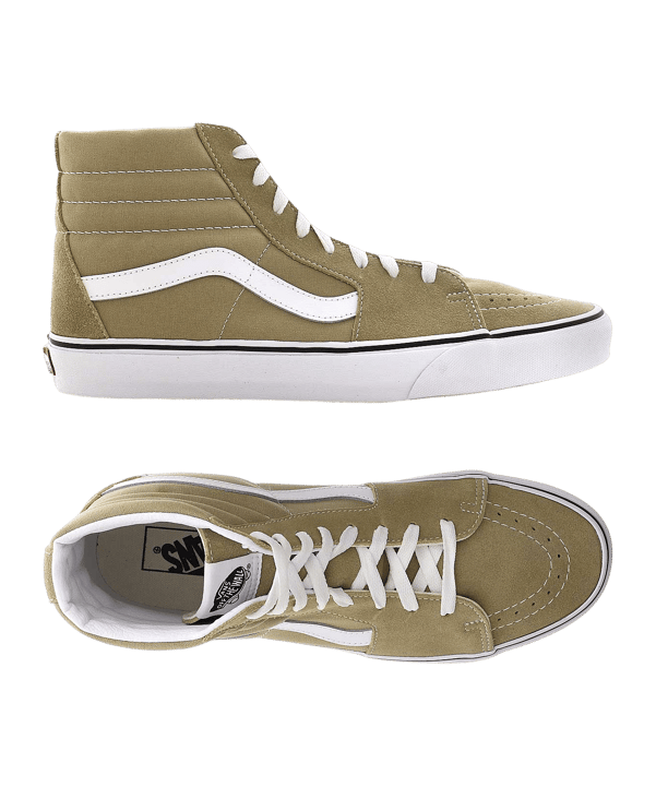 Vans SK8 High Sneaker Damen Grün - gruen