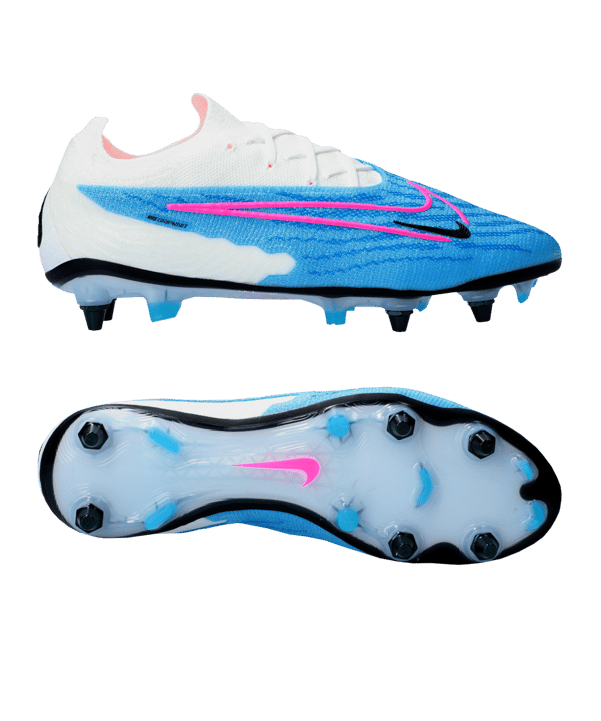 Nike Phantom GX Elite SG-Pro Blast Pro-Player-Edition Blau Weiss Pink F446 - blau