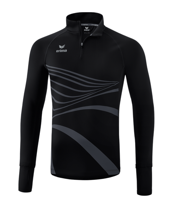 Erima Racing Longsleeve Kids Schwarz - schwarz