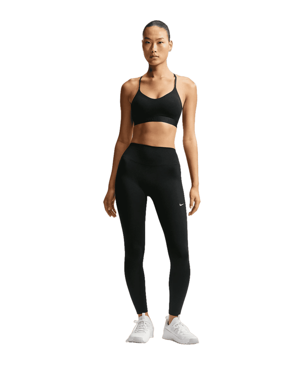 Nike Indy Light Support Sport-BH Dames Zwart K10 - zwart