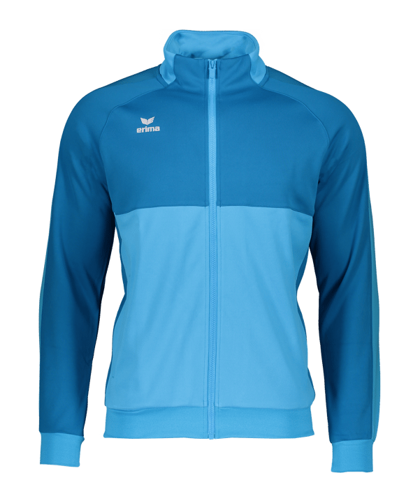 Erima Six Wings Trainingsjacke Kids Hellblau Türkis - blau