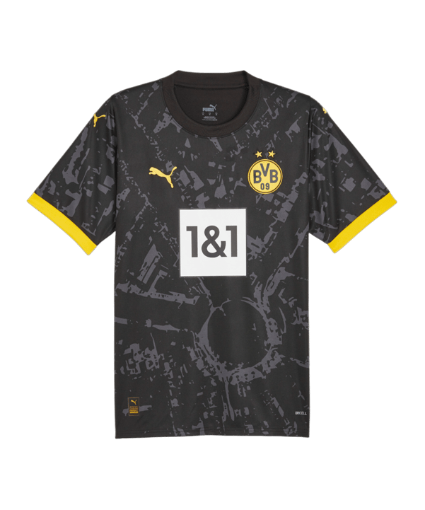 PUMA BVB Dortmund Trikot Away 2023/2024 Schwarz F02 - schwarz