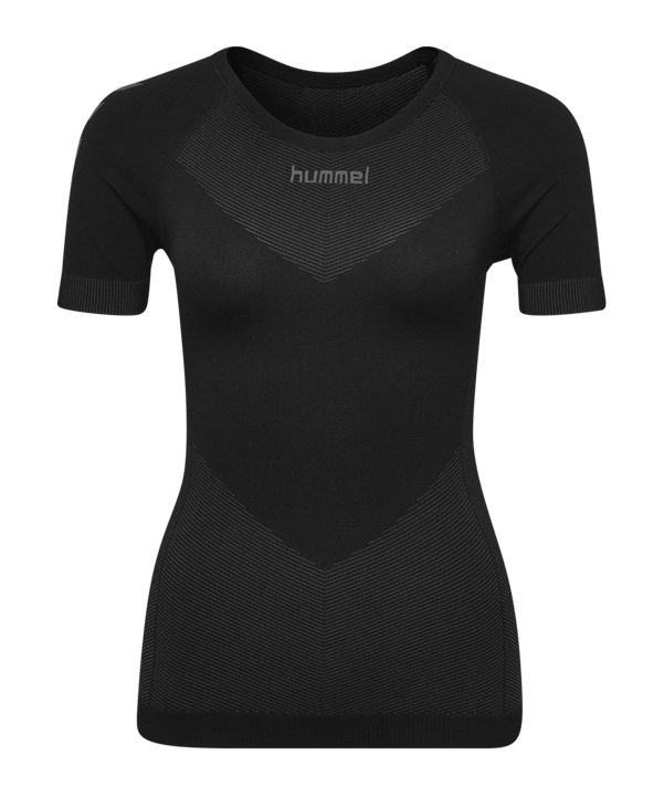 Hummel First Seamless T-Shirt Damen Schwarz F2001 - schwarz