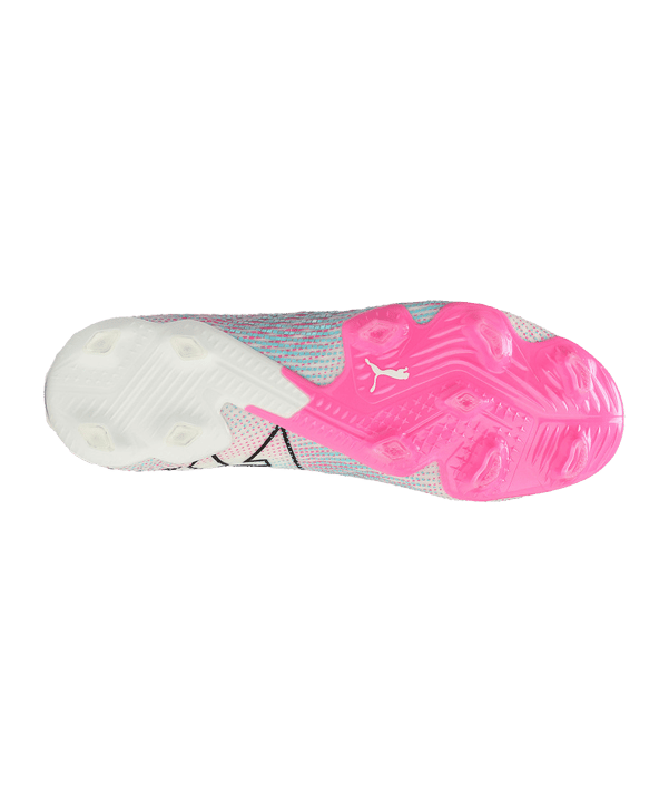 PUMA FUTURE 7 Ultimate Low FG/AG Phenomenal Weiss Schwarz Pink F01 - weiss