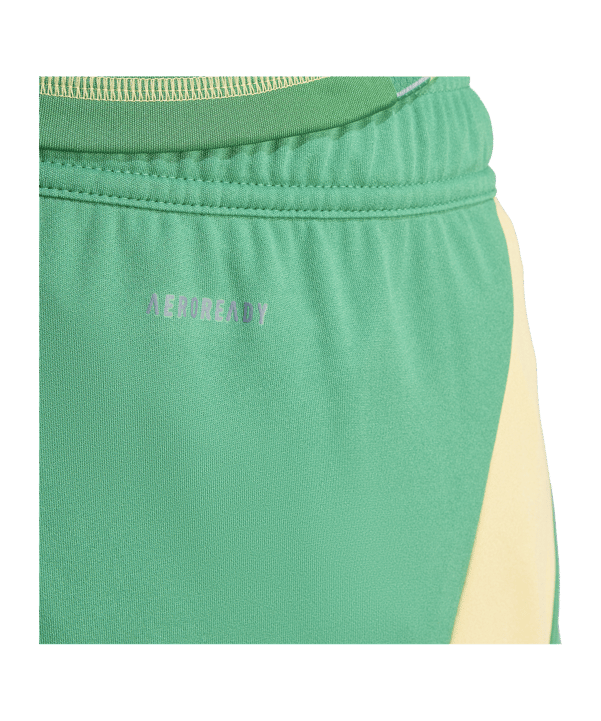 adidas Tiro 24 Short Grün Orange - gruen