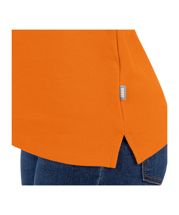 JAKO Organic Polo Shirt Damen Orange F360