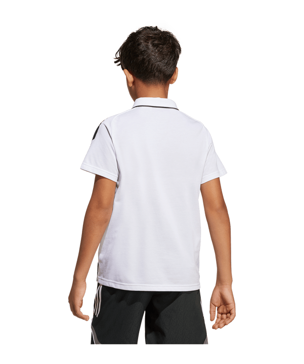 adidas Tiro 25 Competition Polo Kids Weiß - weiss