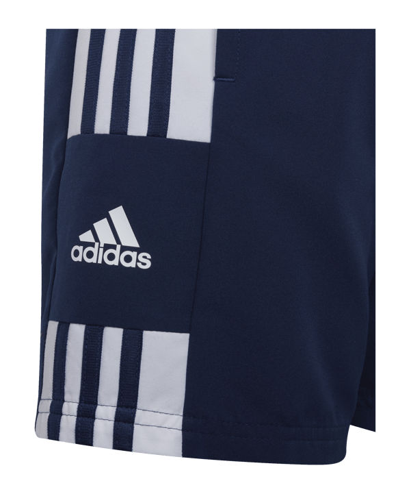 adidas Squadra 21 Short Kids Blau Weiss - blau