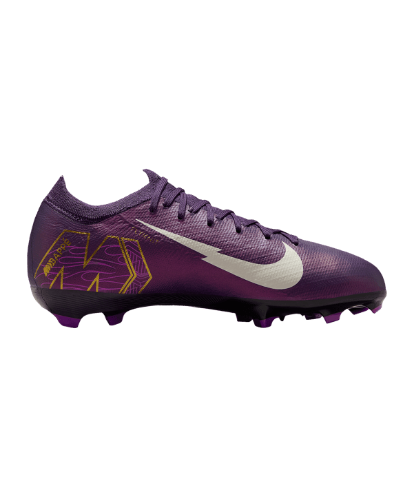 Nike Jr Air Zoom Mercurial Vapor XVI Pro FG Kylian Mbappe Signature Kids Lila F500 - lila
