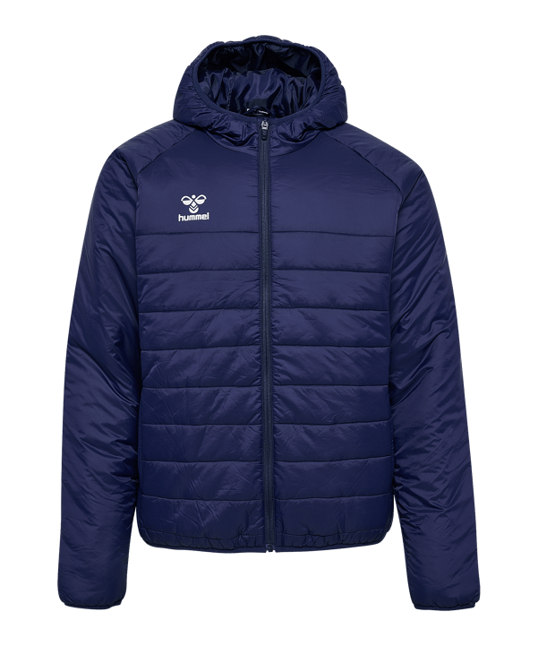 Hummel Go Quilted Kapuzenjacke Blau F7026 - blau