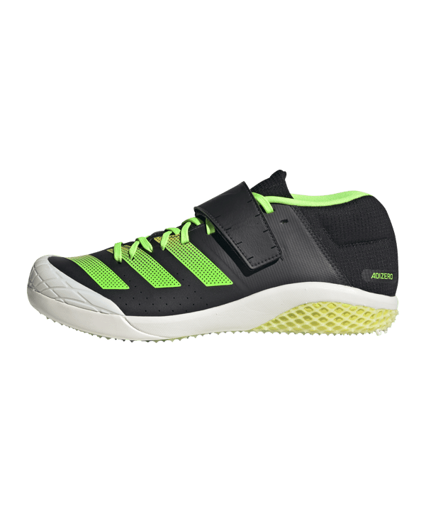 adidas Adizero Javelin Running Schwarz Grün - schwarz
