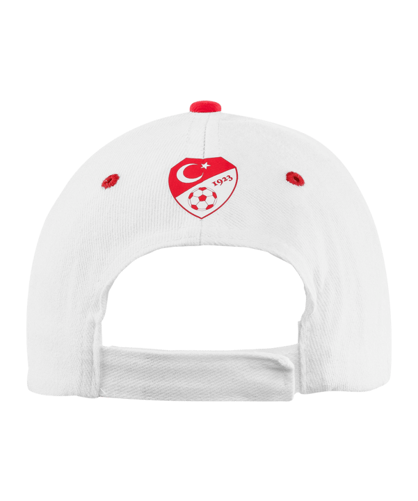 TFF Türkei Cap Weiss Rot - weiss