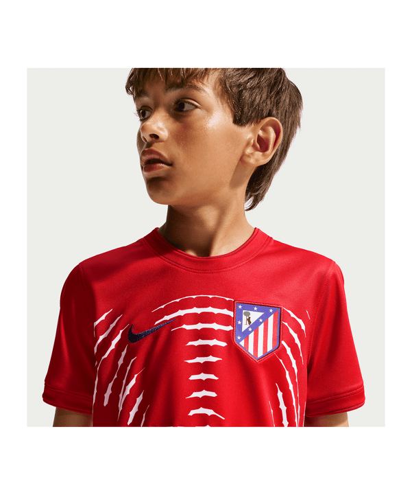 Nike Atletico Madrid Prematch T-shirt 2026/2027 Bambini Rosso C658 - rosso