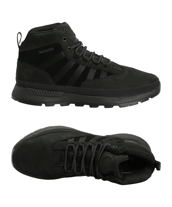 Timberland Euro Trekker Mid Lace Up Sneaker Schwarz - schwarz