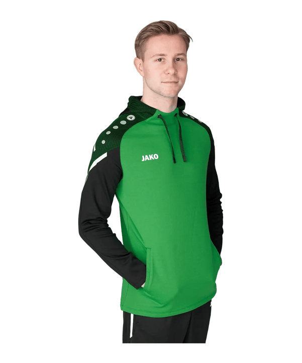 JAKO Performance Sweatshirt à capuche Vert C221 - vert