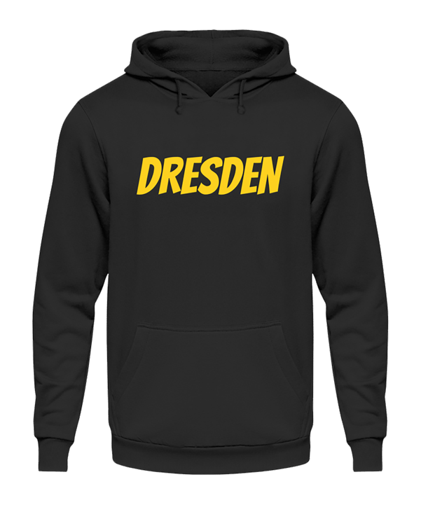 Hoody "Dresden" Schwarz - schwarz