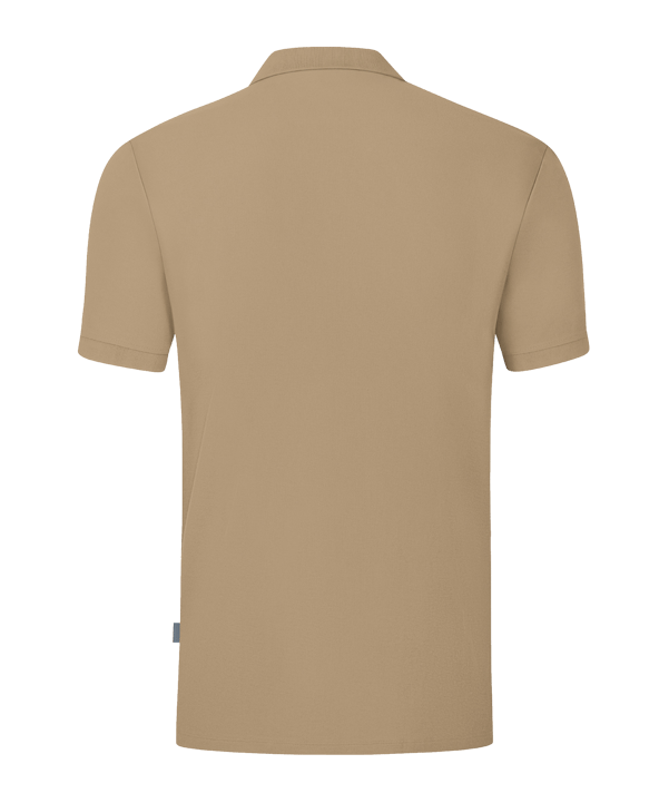 JAKO Organic Polo Shirt Beige F380 - braun