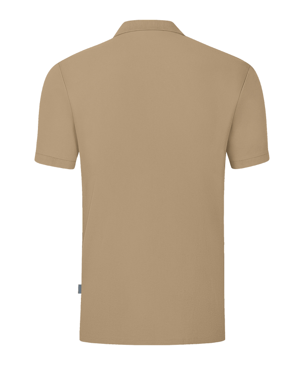 JAKO Organic Polo Shirt Beige F380 - braun